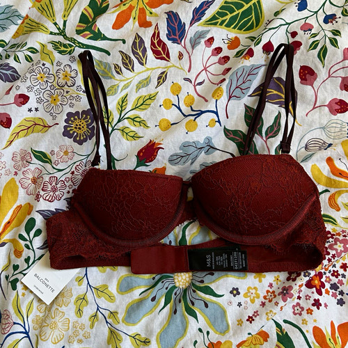 Underwired lace balconette - m&s,