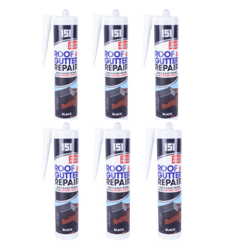 151 black roof gutter - 151,