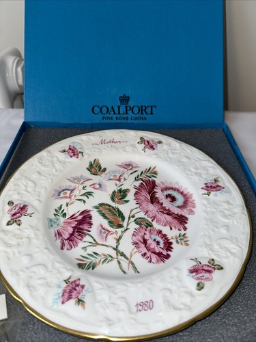 Coalport mother plate 1980 - coalport,