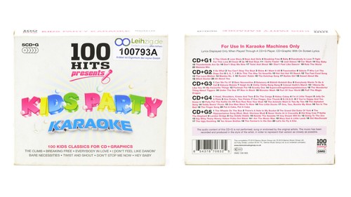 Karaoke kids party 100 - cd,