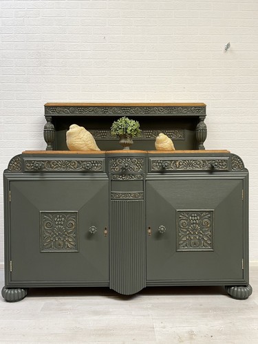 Art deco solid - solid, oak