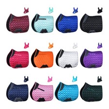General Saddle Pad Diamond Cut / Horse Pad / Horse Saddle Pad + Free Fly Veil