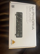 Behringer U-PHORIA UMC202HD 24 Bit/192 kHz USB Audio Interface