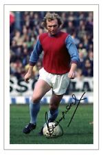 BOBBY MOORE Signed Autograph PHOTO Fan Signature Gift Print WEST HAM Soccer
