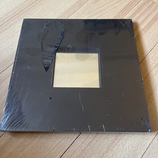 New IKEA MALMA black  Wooden Square Mirror 25.5 x 25.5cm