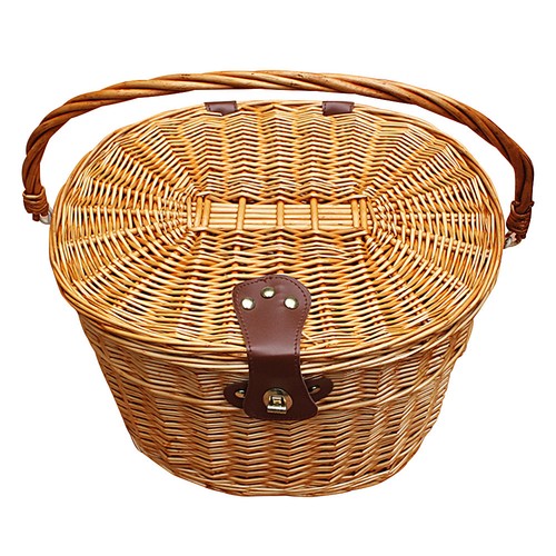 Hot bike cycling - rustic, wicker