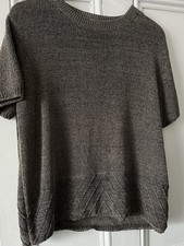 Ladies Vintage Short Sleeved Jumper