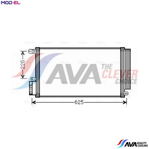 Condenser air conditioning - condenser,