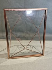 Copper Umbra Prisma Floating Photo Display Picture Frame For Desk or Wall GC