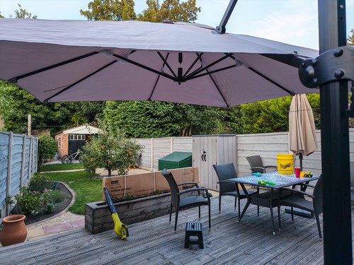 3x3m roman parasol - parasol,