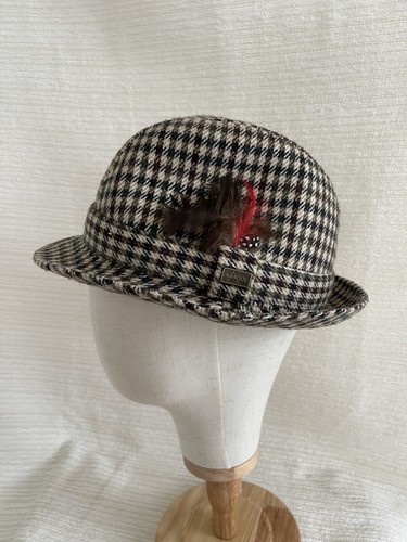 Vintage kangol wool tweed - wool,