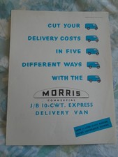 Morris 10 cwt Type J/B Express