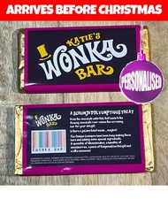 Wonka Bar Personalised 100g