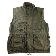 Outburst Utility Gilet Vest Mens XXL Green Multi-Pocket Outdoor Fishing Hiking