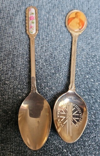 Decorative tea spoons - 2, tea-spoons