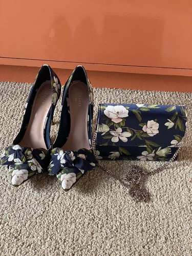 Ted baker flower - navi, shoes