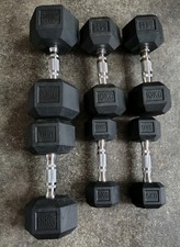 hex dumbells 5kg 10kg 15kg