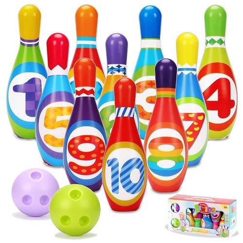 Bowling set childrens skittles - set,
