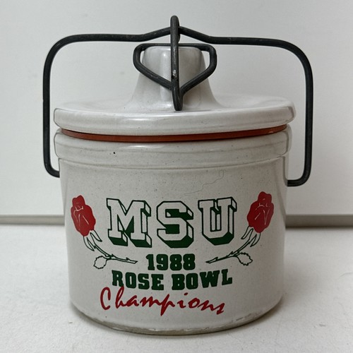 Vintage cheese crock msu - vintage,