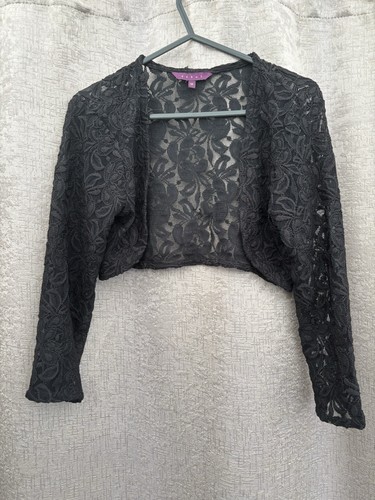 Black lace bolero from - bolero,