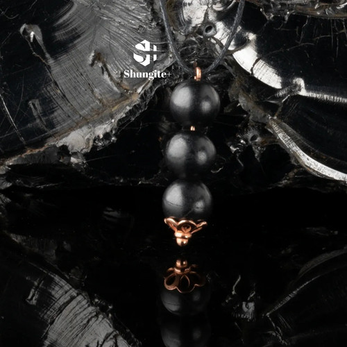 Shungite pendant satellites - shungite,
