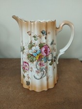 Vintage Crown Devon Fielding's, Devon Ware 21cm Tall Decorative Jug 'Rye'