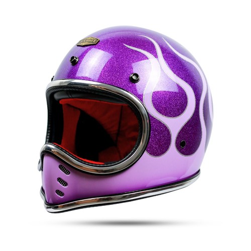 Vintage custom helmet slimmoto - helmet,