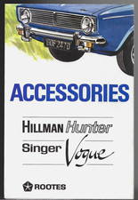 Hillman Hunter & Singer Vogue