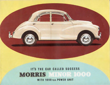 1963 Morris Minor 1000 car