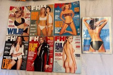 6 x FHM Magazine January - June 1999 & Calendar - Six Issue Run