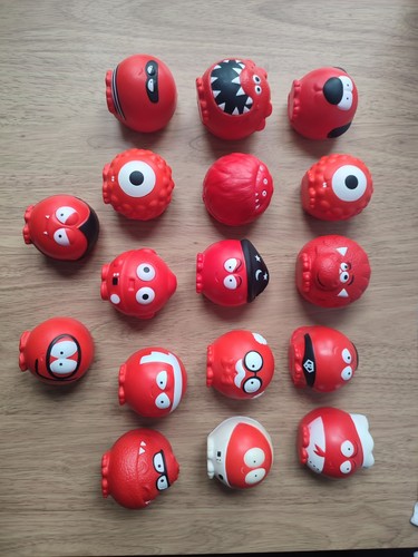 Red nose day noses - red, bundle