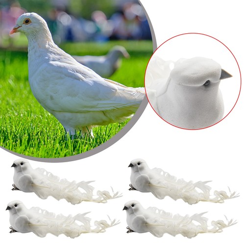 Pack artificial doves - 4,