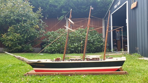 Vintage very large wooden - vintage,