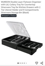 Cutlery Storage Box With Extra