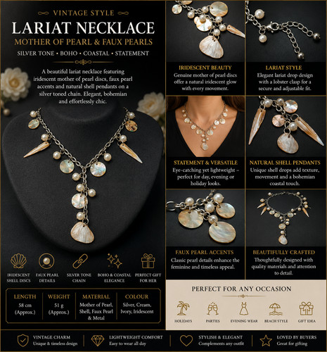 Vintage mother pearl faux - of,