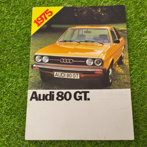 Audi 1975 brochure - gt.,