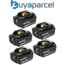 5x Genuine Makita 18V 6.0Ah Li-Ion LXT Battery BL1860 6AH New Star Battery
