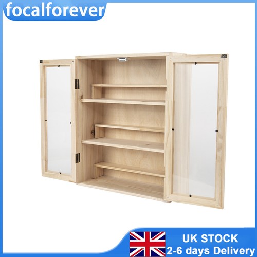 Tier wooden display cabinet - 6,