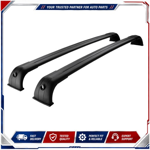 Black roof rack cross bars - roof,