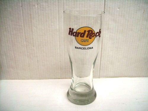 Hard rock cafe pilsner glass - cafe,