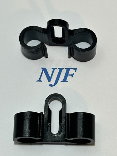 Fuel pipe clips - x2, fits