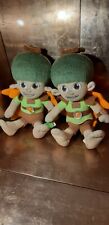 Tree Fu Tom Twigs soft plush toy 9", Cbeebies, 2 off! Twigs Twins! Funky Plush