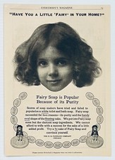 1914 Fairy Soap Ad - "Fairy in