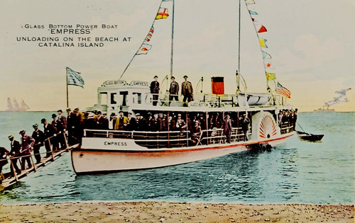 Glass bottom boat empress - glass, "empress"