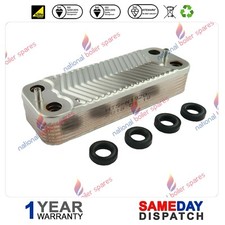 CHAFFOTEAUX BRITONY COMBI 80 100 DHW PLATE HEAT EXCHANGER 61011164