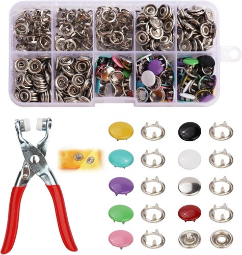 400pcs snap button fastener - 400pcs,