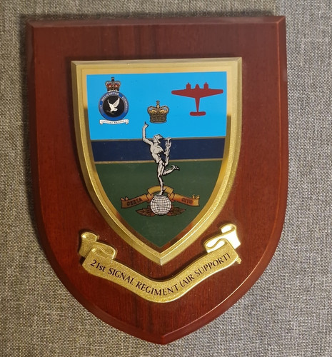 Military wall crest plaque - wall,