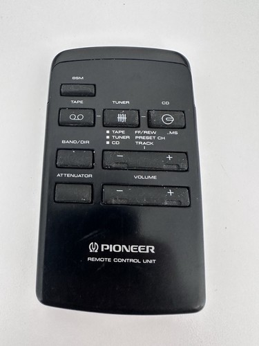 Pioneer remote control unit - remote,
