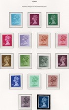 GB 1979/80  Machin Collection 16 Values 1/2p to 22p Unmounted Mint BA14
