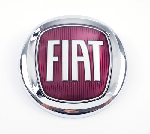 Fiat red front emblem - emblem, logo